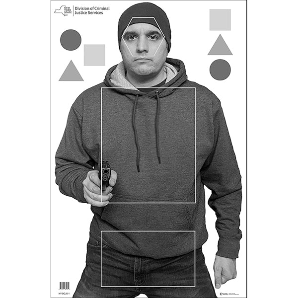 NYS Division of Criminal Justice Services Target (10pack)