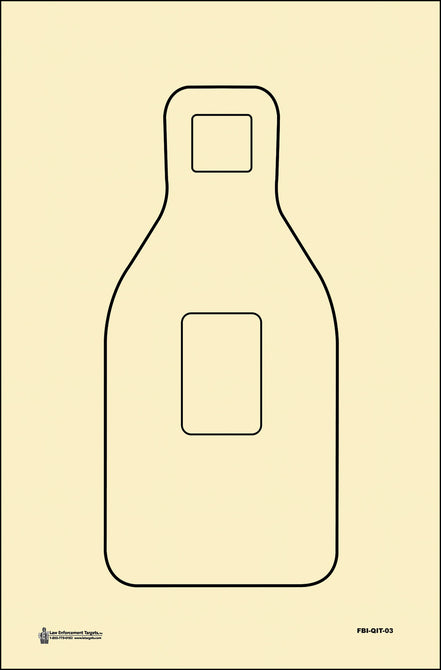 FBI QIT-03 Qualification Target (10pack)